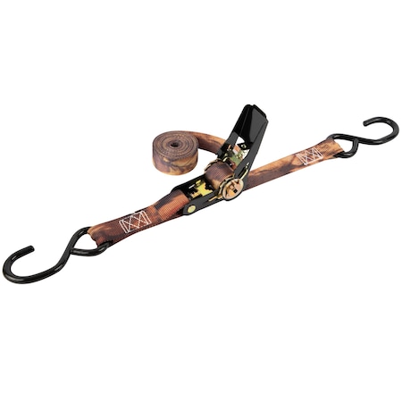 Erickson 1"X10Ft 900 lb Ratcheting Tie Down Straps CAMO 01419